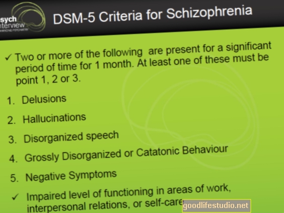 Otázky týkající se schizofrenie