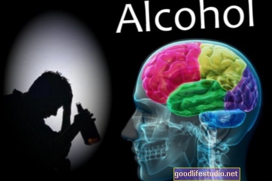 Alkohol vpliva na področja obdelave možganskih napak bolj kot drugi