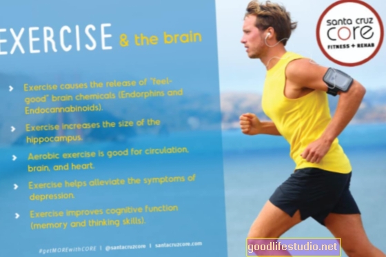 Ajus elavhõbedale kaotatud aeroobse treeningu aju eelised
