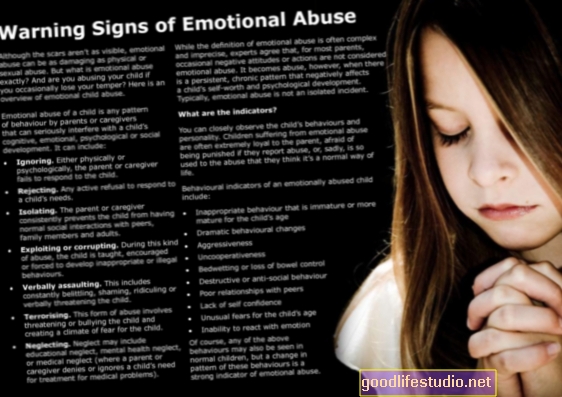 Para los niños, el abuso mental puede ser peor que el abuso físico y sexual