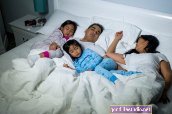 U rodičů a dětí spí kriticky, aby udržel libry vypnuté