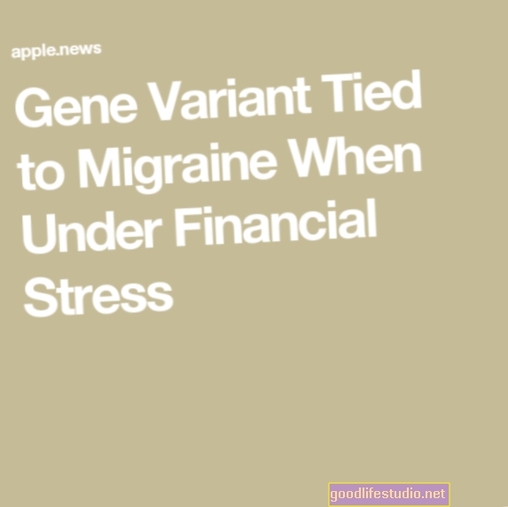 Варијанта гена везана за мигрену када је под финансијским стресом