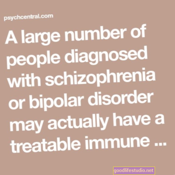 La condición inmune puede confundirse con esquizofrenia, trastorno bipolar