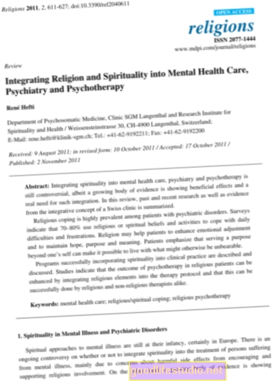 Integration von Spiritualität in die psychische Gesundheitspflege