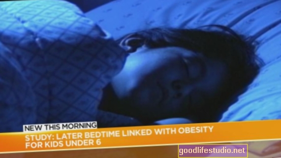 Pozdní doba spánku spojená s přírůstkem hmotnosti u dospívajících