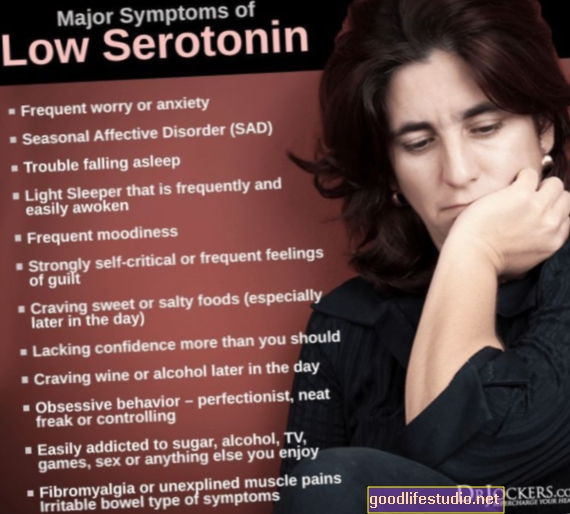 Serotonin rendah dalam darah boleh dikaitkan dengan gangguan persepsi kesakitan
