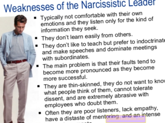 Narzisstische Individuen sind oft Anführer