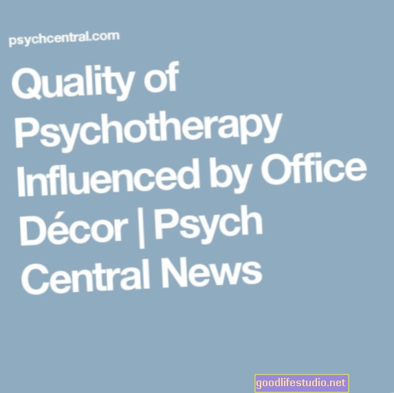 Calidad de la psicoterapia influenciada por la decoración de la oficina