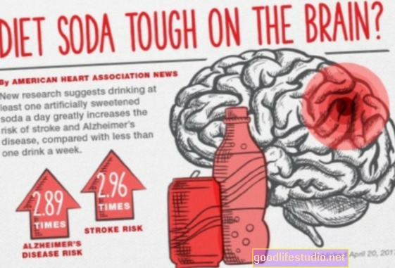 ソーダはより速い脳老化にリンクしました