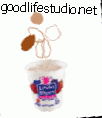 ореховый йогурт