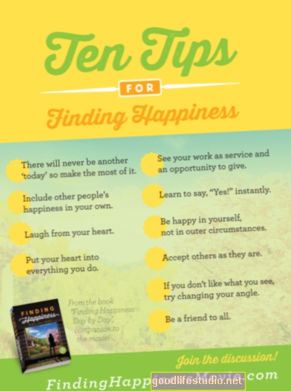 Diez consejos para encontrar la felicidad