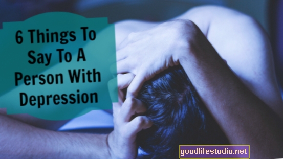6 věcí, které můžete říci někomu s depresí nebo s depresí