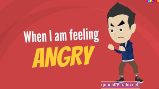 Auf das Gefühl, wütend zu sein
