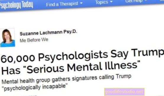 Psychology Today promueve sus propias noticias falsas de Trump