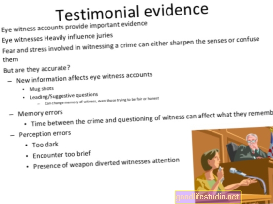 Los testimonios no son pruebas reales