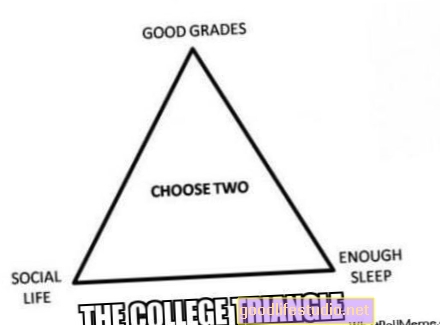 Коледжний трикутник: пошук рівноваги, не зловживаючи своїм тілом