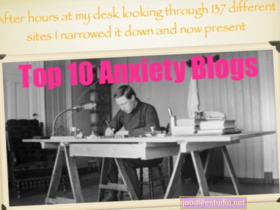 I 10 migliori blog sull'ansia del 2014