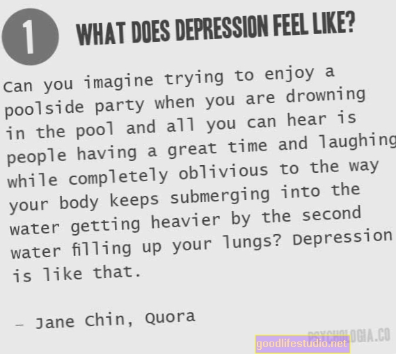 ¿Cómo se siente la depresión?